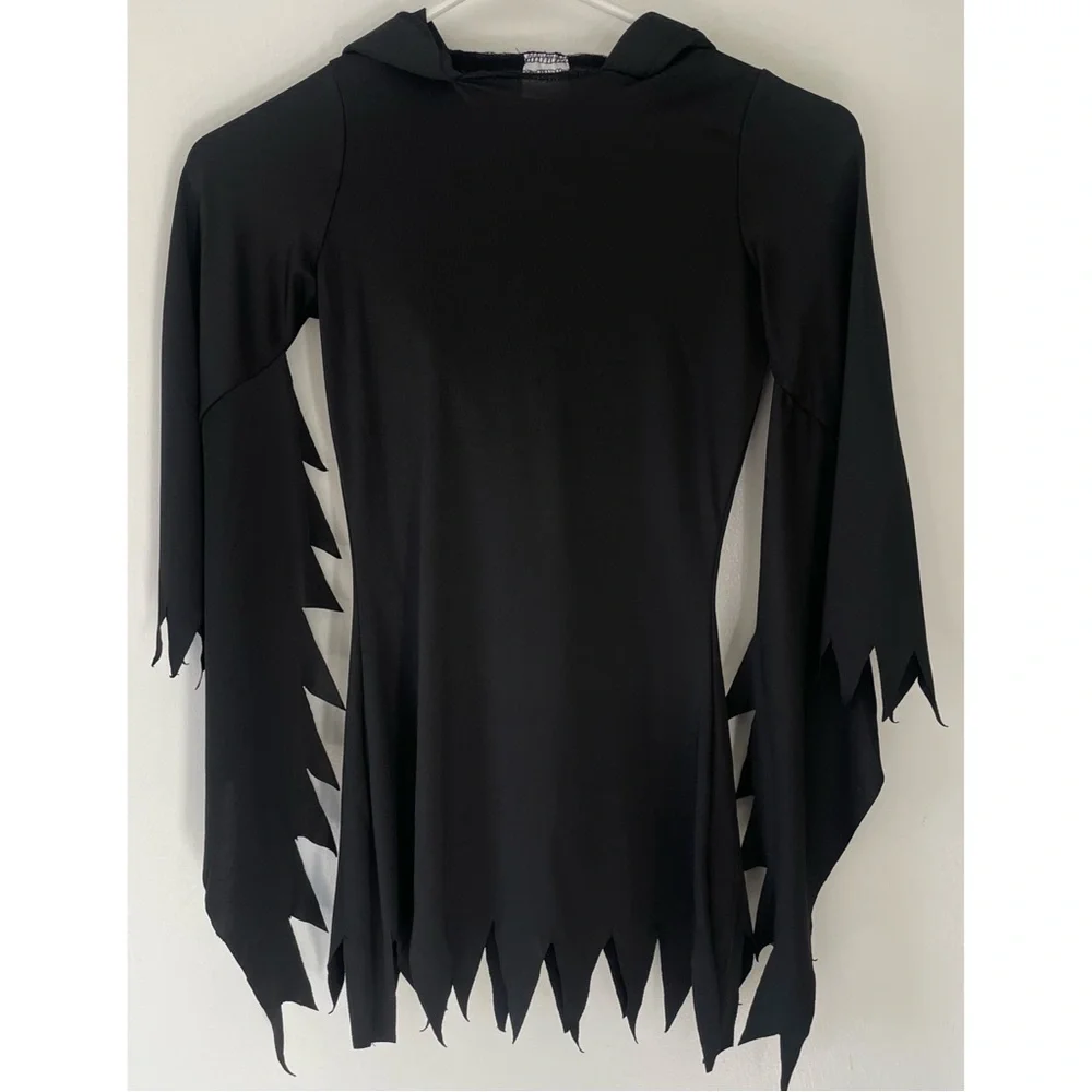 Girls Spirit Halloween Scream Ghost Face Dress - Picture 2 of 12